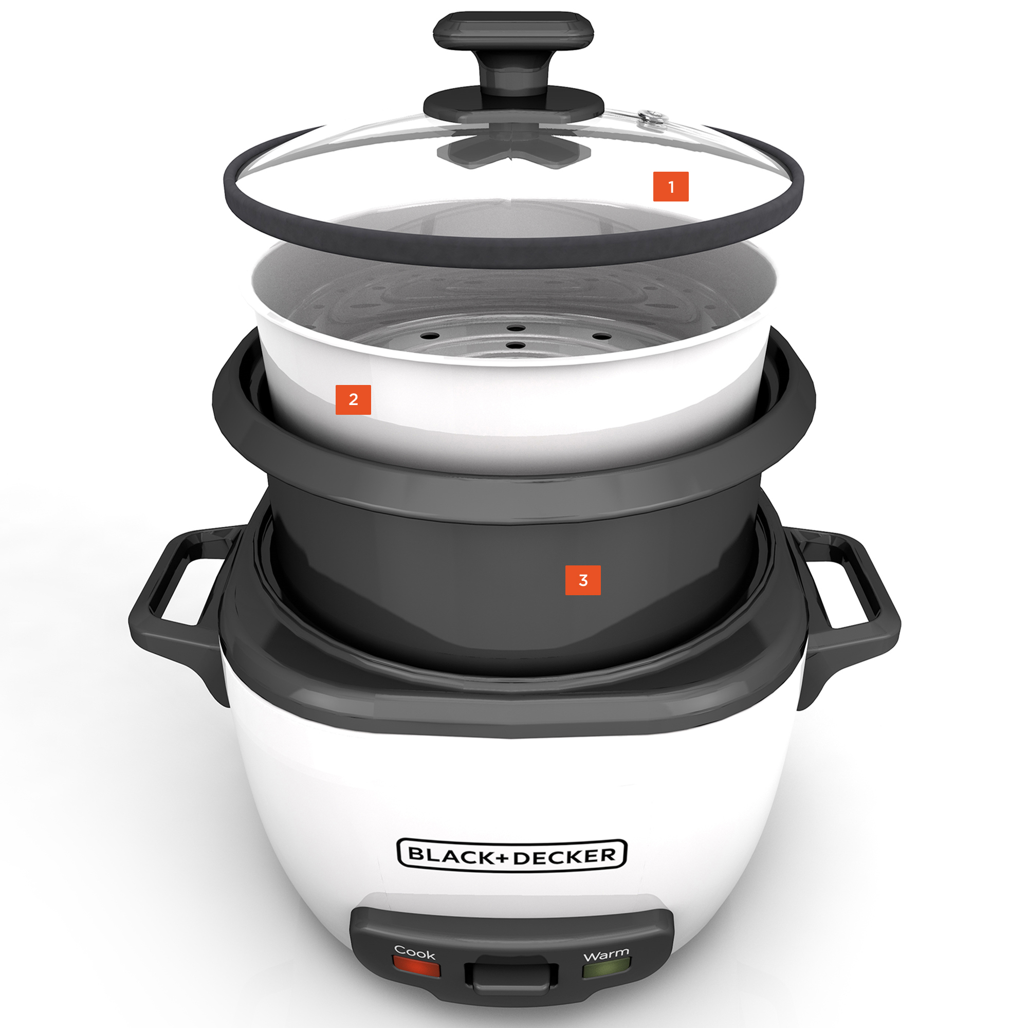 28 Cup Rice Cooker RC5280 BLACK DECKER